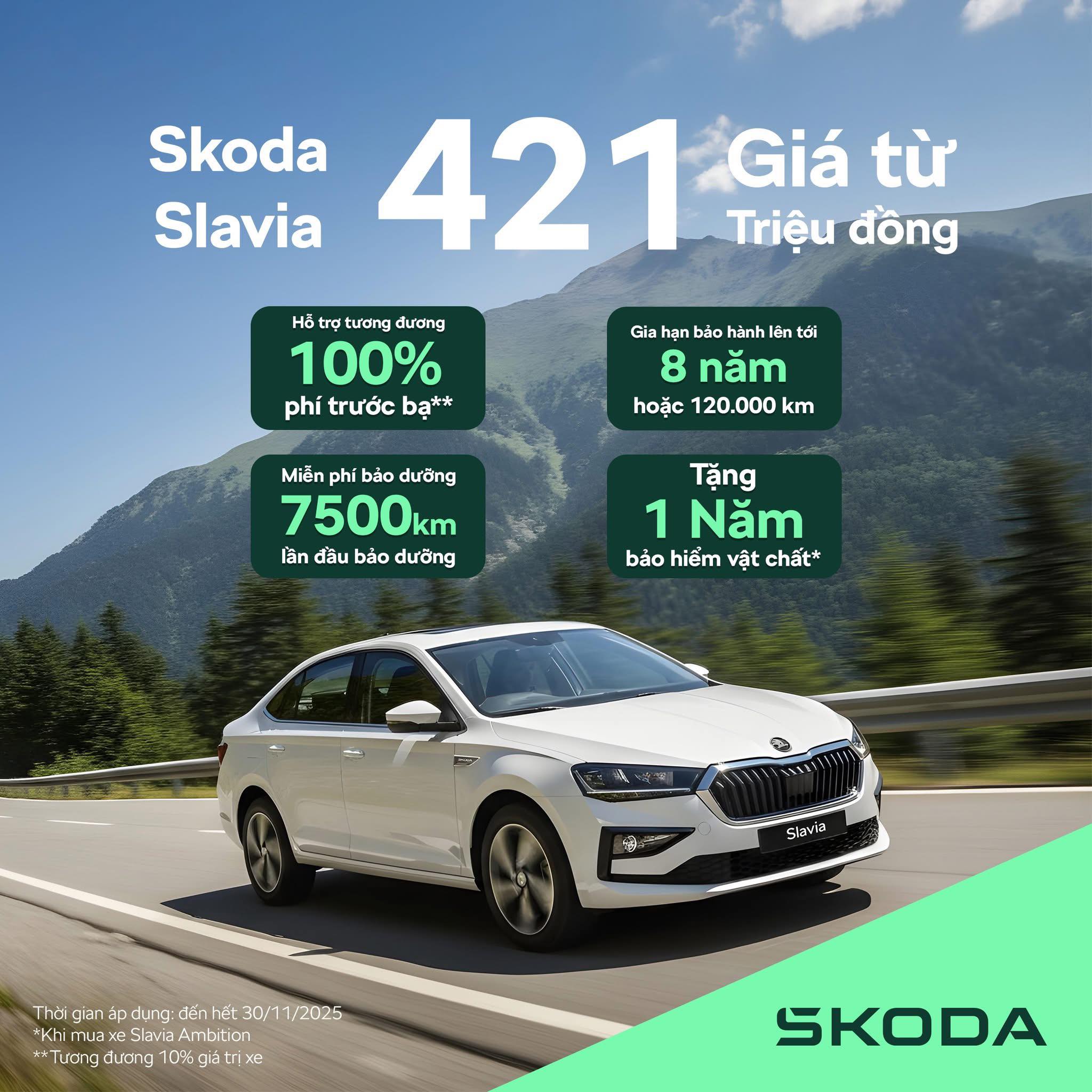 Skoda Slavia – Sedan chuẩn chất Âu