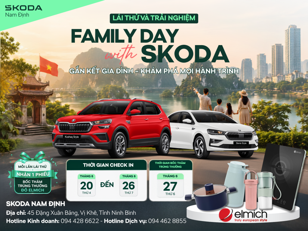 Family day with Skoda Nam Định